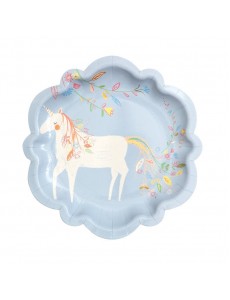 Pratos Unicórnio Princesas